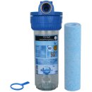 Wasserfiltergehäuse 10 Zoll - 1 Zoll Innengewinde Filterschlüssel Antibakterieller Sedimentfilter 20µm