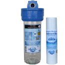 Wasserfiltergehäuse 10 Zoll - 1/2 Zoll Innengewinde Ohne Zubehör Inkl. 5µ Filterkerze