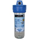 Wasserfiltergehäuse 10 Zoll - 1/2 Zoll Innengewinde Wandhalter Ohne Filterkerze