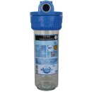 Wasserfiltergehäuse 10 Zoll - 3/4 Zoll Innengewinde Filterschlüssel Lamellenfitler 50µ