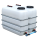 PE-Lagerbehälter 2000 Liter - Für frische und gebrauchte Öle, Kühlmittel und Betonzusatzmittel