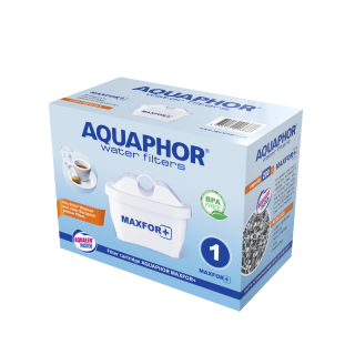AQUAPHOR MAXPHOR+ Wasserfilter-Kartusche Filterkartusche 1er Pack für AQUAPHOR Time, Armethyst, Jasper, Onyx, Compact