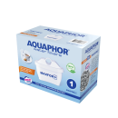 AQUAPHOR MAXPHOR+ Wasserfilter-Kartusche Filterkartusche 1er Pack für AQUAPHOR Time, Armethyst, Jasper, Onyx, Compact