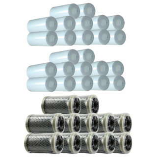 6 Jahres Ersatzfilter Set für 5" Zoll TRIO Filtergehäuse